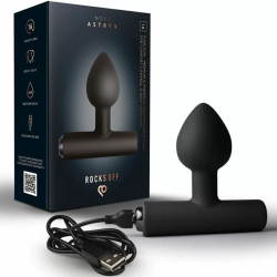 Imagen de ROCKS-OFF - NOVA ASTRYX PREMIUM PLUG ANAL RECARGABLE 16 FUNCIONES