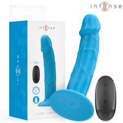 Imagen de PHOEBE VIBRADOR REALÍSTICO 10 VIBRACIONES AZUL CONTROL REMOTO