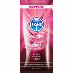 Imagen de SKINS - EXCITE LUBRICANTE BASE DE AGUA MONODOSIS 5 ML