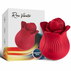 Imagen de ROSA VIBRADOR & ESTIMULADOR ROJO