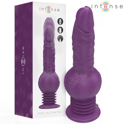 Imagen de TATUM VIBRADOR MULTIFUNCIÓN CON VIBRACIÓN UP AND DOWN 24 CM MORADO