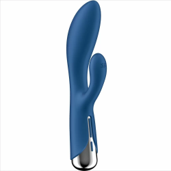 Imagen de SATISFYER - SPINNING RABBIT 1 ESTIMULACION CLITORIS Y PUNTO G AZUL