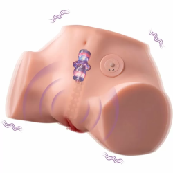 Imagen de XISE  FENNIE SHAKING MASTURBADOR VAGINA Y ANO REALÍSTICO MULTIPOSICIÓN CON VIBRACIÓN