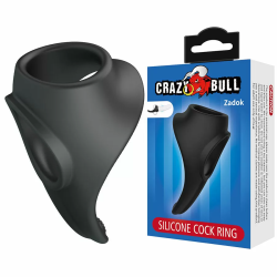 Imagen de CRAZY BULL  ZADOK ANILLO ERGONÓMICO CON ESTIMULADOR DE PERINÉ