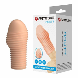 Imagen de PRETTY LOVE - HOTTT FUNDA PARA PENE GET YOUR PENIS THICKER COLOR NATURAL