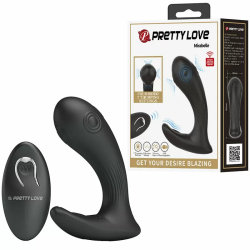Imagen de PRETTY LOVE - MIRABELLE VIBRADOR PROSTÁTICO CON CONTROL REMOTO