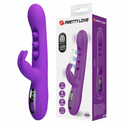 Imagen de PRETTY LOVE - SABIEN VIBRADOR RABBIT CON ESTIMULACIÓN POR GOLPETEOS Y LED MORADO