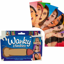 Imagen de SPENCER & FLEETWOOD WANKY HANKIES 7 PAÑUELOS EXTRA GRANDES MUJERES