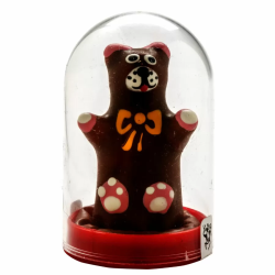 Imagen de CONDOMERIE  PRESERVATIVO DECORATIVO PINTADO A MANO OSO DE PELUCHE