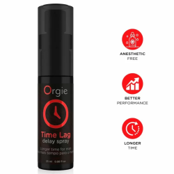Imagen de ORGIE - TIME LAG SPRAY RETARDANTE SIN ANESTÉSICOS 25 ML