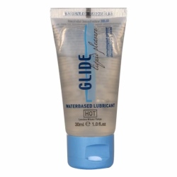 Imagen de HOT  GLIDE LIQUID PLEASURE LUBRICANTE BASE AGUA 30 ML