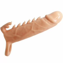 Imagen de PRETTY LOVE  EMMIT FUNDA PARA PENE + ESTIMULADOR DE CLÍTORIS NATURAL