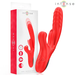 Imagen de KAROL VIBRADOR MULTIFUNCIÓN EMPUJE & ESTIMULACIÓN & ONDAS ESTIMULADORAS ROJO