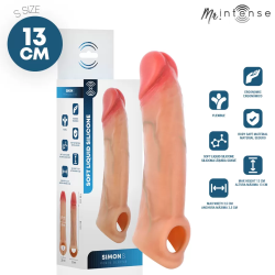 Imagen de MR INTENSE - SIMON S FUNDA DE PENE SILICONA 13 CM -Ø- 4 CM