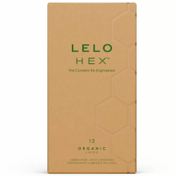 Imagen de LELO  HEX ORGANIC PRESERVATIVO CAJA 12 UDS