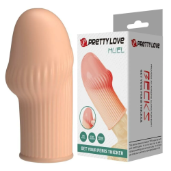 Imagen de PRETTY LOVE - HUEL FUNDA PARA PENE COLOR NATURAL