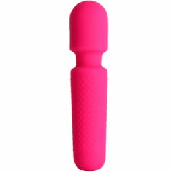 Imagen de YOUR MAGIC MASAJEADOR & VIBRADOR RECARGABLE 10 VIBRACIONES SILICONA ROSA