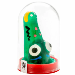 Imagen de CONDOMERIE  PRESERVATIVO DECORATIVO PINTADO A MANO COCODRILO MODELO 1