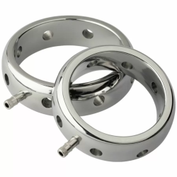 Imagen de ELECTRASTIM  PRESTIGE ANILLO ELECTROMAGNÉTICO DE METAL PARA EL PENE 38 MM