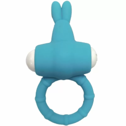 Imagen de MS BUNNY ANILLO VIBRADOR SILICONA GREEN