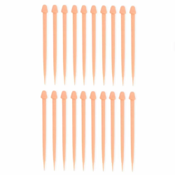 Imagen de DIABLO PICANTE - PALITOS DE PENE CON PINCHO PARA CARNE 20 UNIDADES