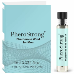 Imagen de PHEROSTRONG  PERFUME CON FEROMONAS WIND PARA HOMBRE 1 ML