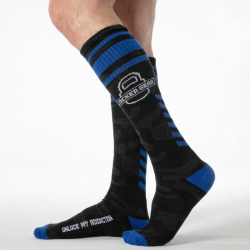 Imagen de LOCKER GEAR - FULL MILITARY KNEE HIGH SOCKS TALLA ÚNICA AZUL