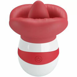 Imagen de PRETTY LOVE - MINA ESTIMULADOR LENGUA ROJO CLARO