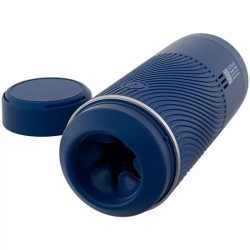 Imagen de ARCWAVE - POW MASTURBADOR MANUAL CON CONTROL DE SUCCIÓN AZUL