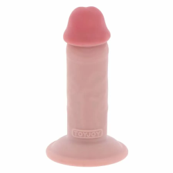 Imagen de GET REAL - DILDO DELUXE DONG GRUESO DE DOBLE DENSIDAD TPE 13 CM
