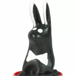 Imagen de CONDOMERIE  PRESERVATIVO DECORATIVO PINTADO A MANO PLAY BOY