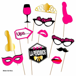 Imagen de DIABLO PICANTE  PHOTOCALL FIESTAS MODELO 2  12 UNIDADES