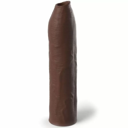 Imagen de PIPEDREAMS EXTENSION SLEEVE UNCUT 17,78 CM BROWN