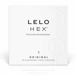 Imagen de LELO HEX PRESERVATIVO CAJA 3 UDS