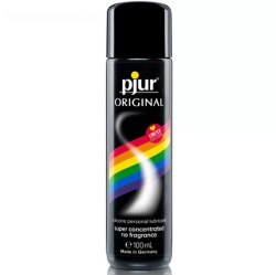 Imagen de PRIDE - PJUR ORIGINAL RAINBOW LGBT EDITION LUBRICANTE SILICONA 100 ML