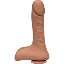 Imagen de DOC JOHNSON THE SUPER D PENE REALÍSTICO 23 CM CARAMEL