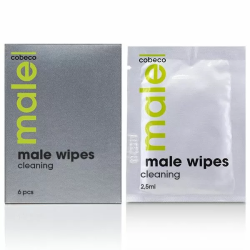 Imagen de COBECO MALE WIPES TOALLITAS HIGIENICAS 6 X 2.5ML /en/de/fr/es/it/nl/