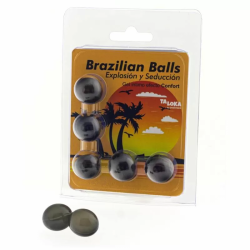 Imagen de TALOKA - BRAZILIAN BALLS GEL EXCITANTE EFECTO CONFORT 5 BOLAS