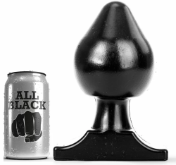 Imagen de ALL BLACK ANAL PLUG 19CM