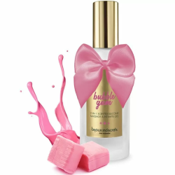 Imagen de BIJOUX BUBBLE GUM GEL 2 EN 1 SILICONA CHICLE DE FRESA 100 ML