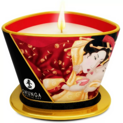 Imagen de SHUNGA MINI CARESS BY CANDELIGHT VELA MASAJE FRESA Y VINO 170ML