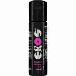 Imagen de EROS KISSABLE ACEITE DE MASAJE EFECTO CALOR CEREZA 100 ML