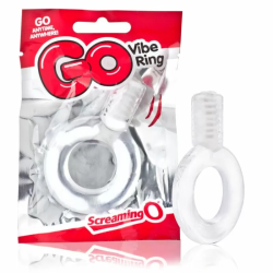 Imagen de ANILLO VIBRADOR GO TRANSPARENTE