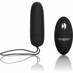 Imagen de CALEX HUEVO VIBRADOR DE SILICONA CON MANDO NEGRO