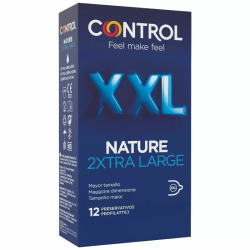 Imagen de CONTROL NATURE 2XTRA LARGE PRESERVATIVOS XXL - 12 UNDS