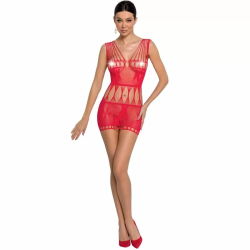 Imagen de PASSION WOMAN BS090 BODYSTOCKING ROJO TALLA UNICA