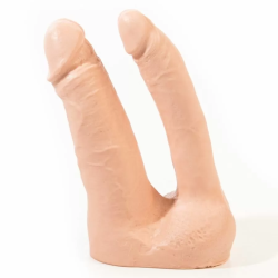 Imagen de PINK ROOM ARTHUS DILDO DOBLE REALISTICO NATURAL 17CM/15.5CM