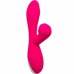 Imagen de CARIBBEAN SHINE VIBRADOR & SUCCIONADOR FUCSIA