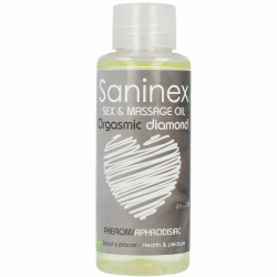 Imagen de SANINEX ORGASMIC DIAMOND ACEITE DE MASAJE 100 ML