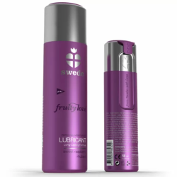 Imagen de SWEDE FRUITY LOVE LUBRICANTE FRAMBUESAS Y ACELGA ROJA 100 ML